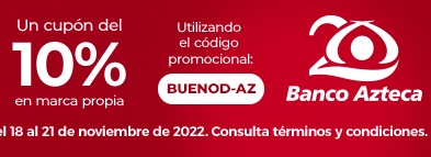 10% Off al pagar con Banco Azteca en el Buen Fin 2022 con este cupón Office Depot