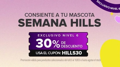 Semana Hills Mercado Libre: 30% Off para Nivel 6 con cupón exclusivo