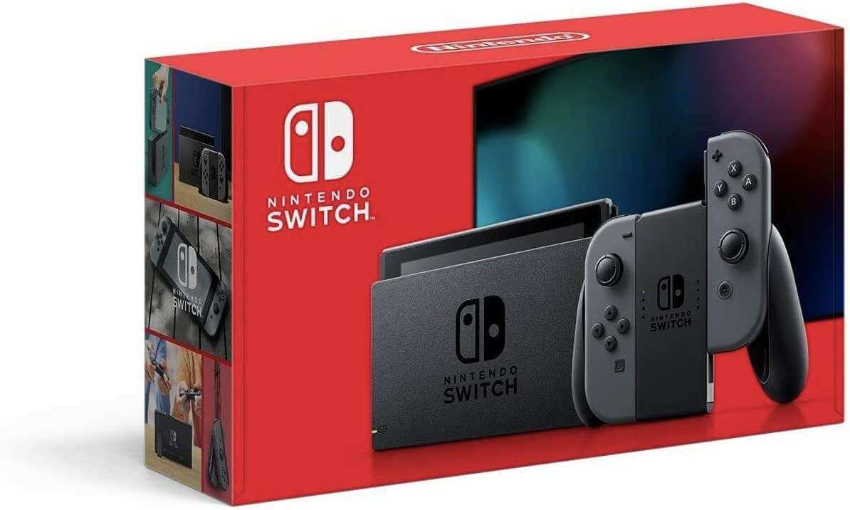 Oferta Amazon: Consola Nintendo Switch Gris 32GB Version 1.1 - Standard Edition con 30% menos
