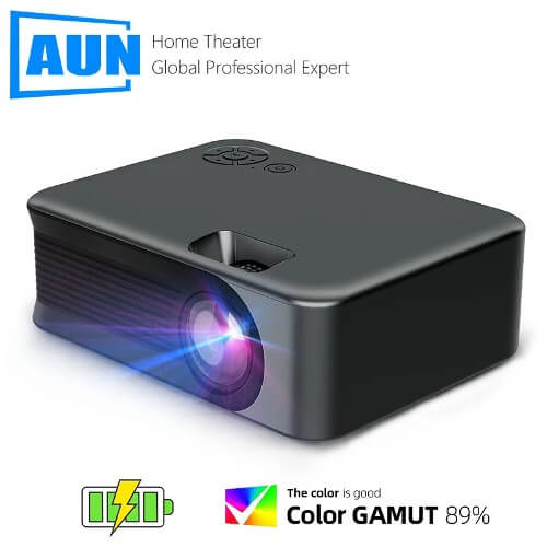 AUN A30 mini proyector portátil con 80% en AliExpress