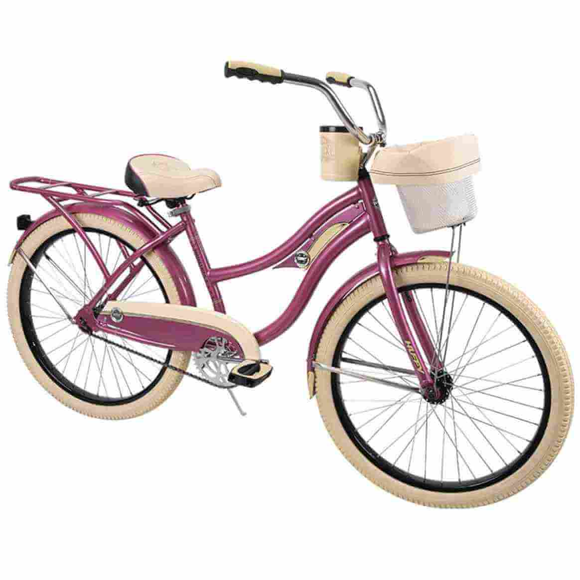 Oferta Sears: Bicicleta rosa tipo crucero