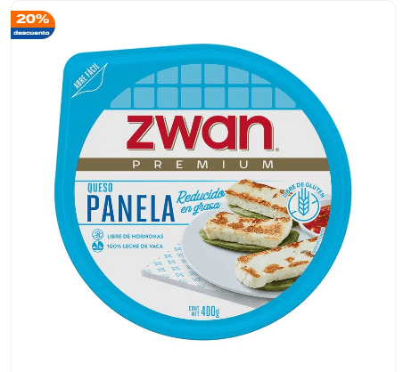 Oferta Chedraui: 20% de descuento en quesos Zwan empacados