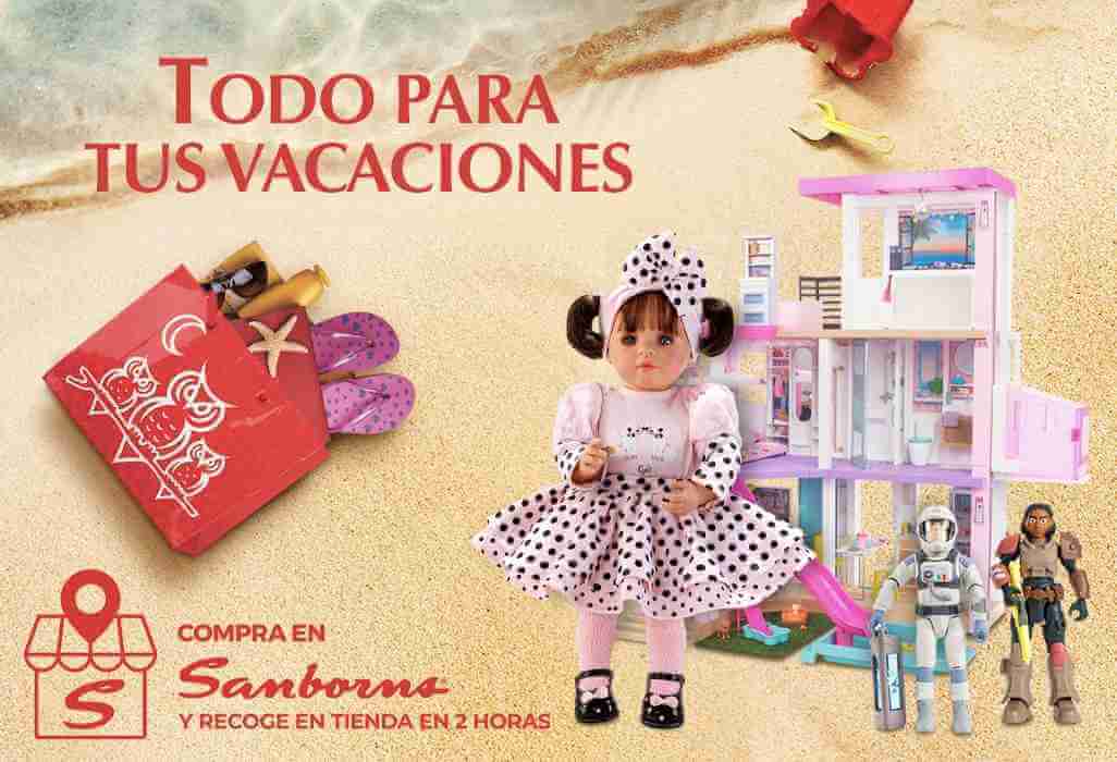 Muñecas con hasta 50% de descuento en las promociones Sanborns