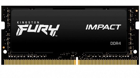 Oferta Cyberpuerta: Memoria RAM Kingston FURY Impact DDR4 a $1,059
