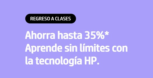 Oferta HP: hasta 35% OFF + hasta 24 MSI + envío gratis en laptops y más para el Regreso a Clases