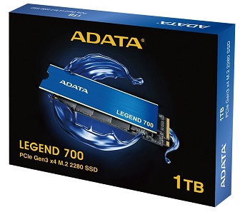 SSD Adata Legend 700 NVMe 1TB PCI Express 3.0 M.2 a solo $1,169 en Cyberpuerta