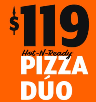 Disfruta la Pizza Dúo en Little Caesar’s a solo $119