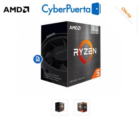 Ahorra $180 en procesador AMD Ryzen 5 5600G + $100 OFF Cyberpuerta