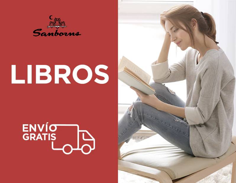 Promoción Sanborns: envío gratis en libros Promoción Sanborns: envío gratis en libros