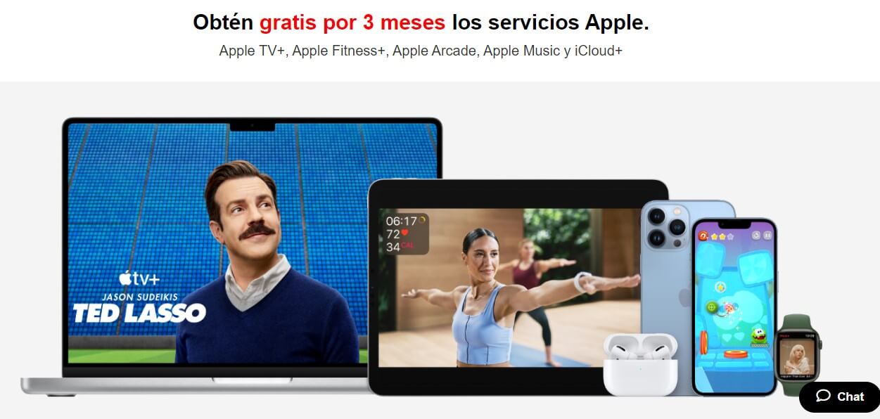 Servicios Apple (Apple TV+, Apple Fitness+, Apple Arcade, Apple Music y iCloud+) GRATIS por 3 meses