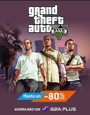 Oferta G2A: hasta 80% OFF en Grand Theft Auto V