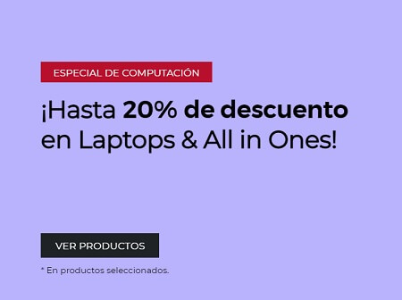 Ofertas de la Semana HP: hasta 20% Off + envío gratis + hasta 18 MSI + $1,000 Off con cupón Ofertas de la Semana HP: hasta 20% Off + envío gratis + hasta 18 MSI + $1,000 Off con cupón