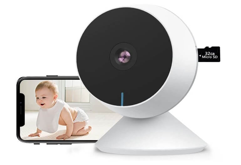 DAHAN Camaras de Seguridad WiFi Interior 1080P FHD con Tarjeta SD 32G por $534 pesos en Amazon DAHAN Camaras de Seguridad WiFi Interior 1080P FHD con Tarjeta SD 32G por $534 pesos en Amazon
