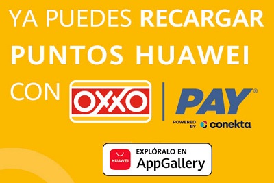 Recarga Puntos Huawei en OXXO para comprar apps y juegos en AppGallery Recarga Puntos Huawei en OXXO para comprar apps y juegos en AppGallery