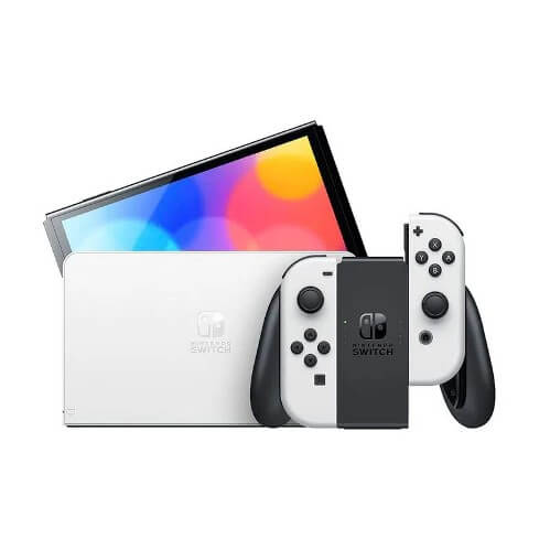 Consola Nintendo Switch OLED 64 GB Blanco con descuento en Doto