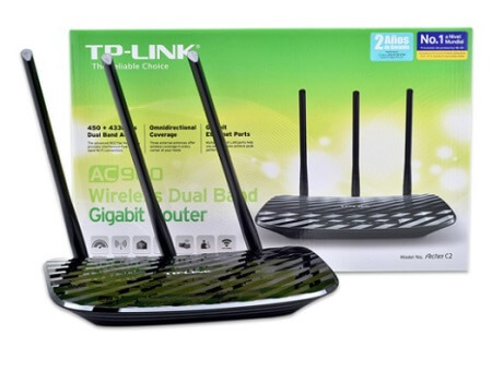 Router inalámbrico TP-Link AC900 4 Gigabit 3 antenas 883 Mbps a solo $199 en Office Depot