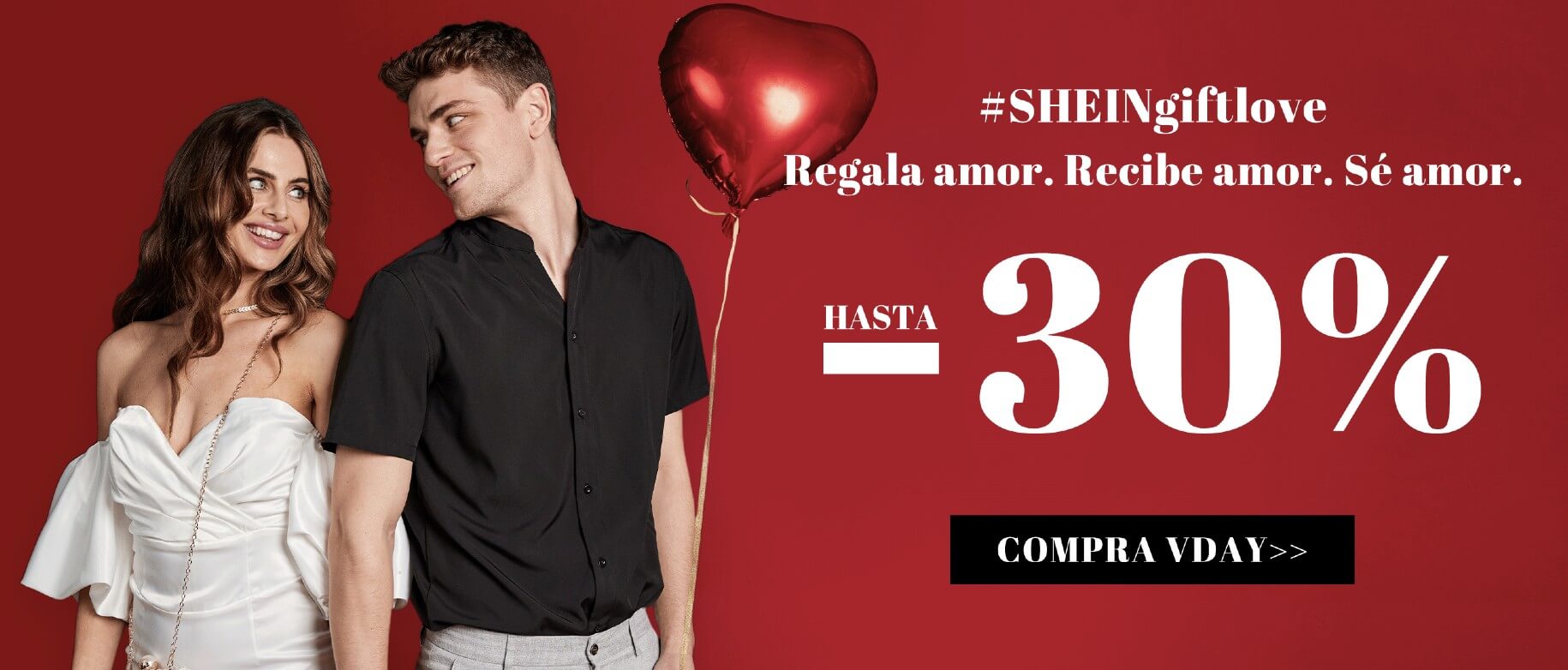 Ofertas SHEIN San Valentín: hasta 30% de descuento en estilos seleccionados Ofertas SHEIN San Valentín: hasta 30% de descuento en estilos seleccionados