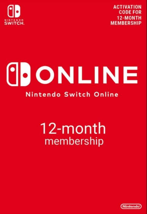 Oferta CD Keys: Membresía de 12 meses para Nintendo Switch Online