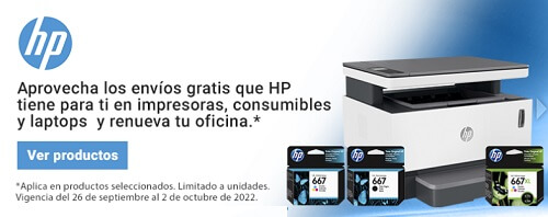 Impresoras, Laptops y Consumibles HP con envío gratis en Cyberpuerta