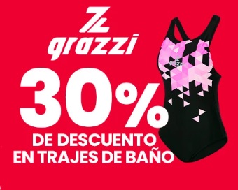 Oferta Martí: 30% OFF + envío gratis en trajes de baño Grazzi