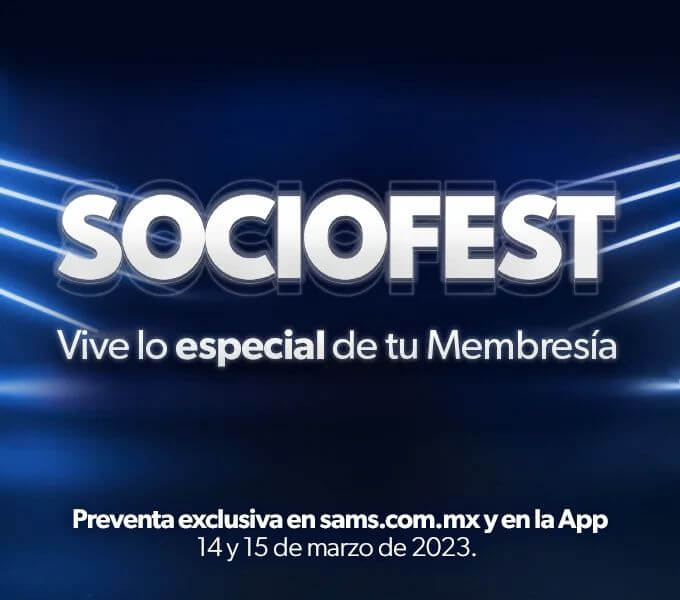 Mejores ofertas Socio Fest Sam’s Club 2023 (14-20 de marzo)
