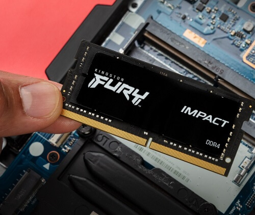 8 RAM 3200mhz Kingstone Fury SO-DIMM a solo $539 en Cyberpuerta