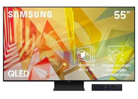 Pantalla Samsung QLED Smart TV de 55” 4K/UHD con Tizen a $18,213 en Liverpool
