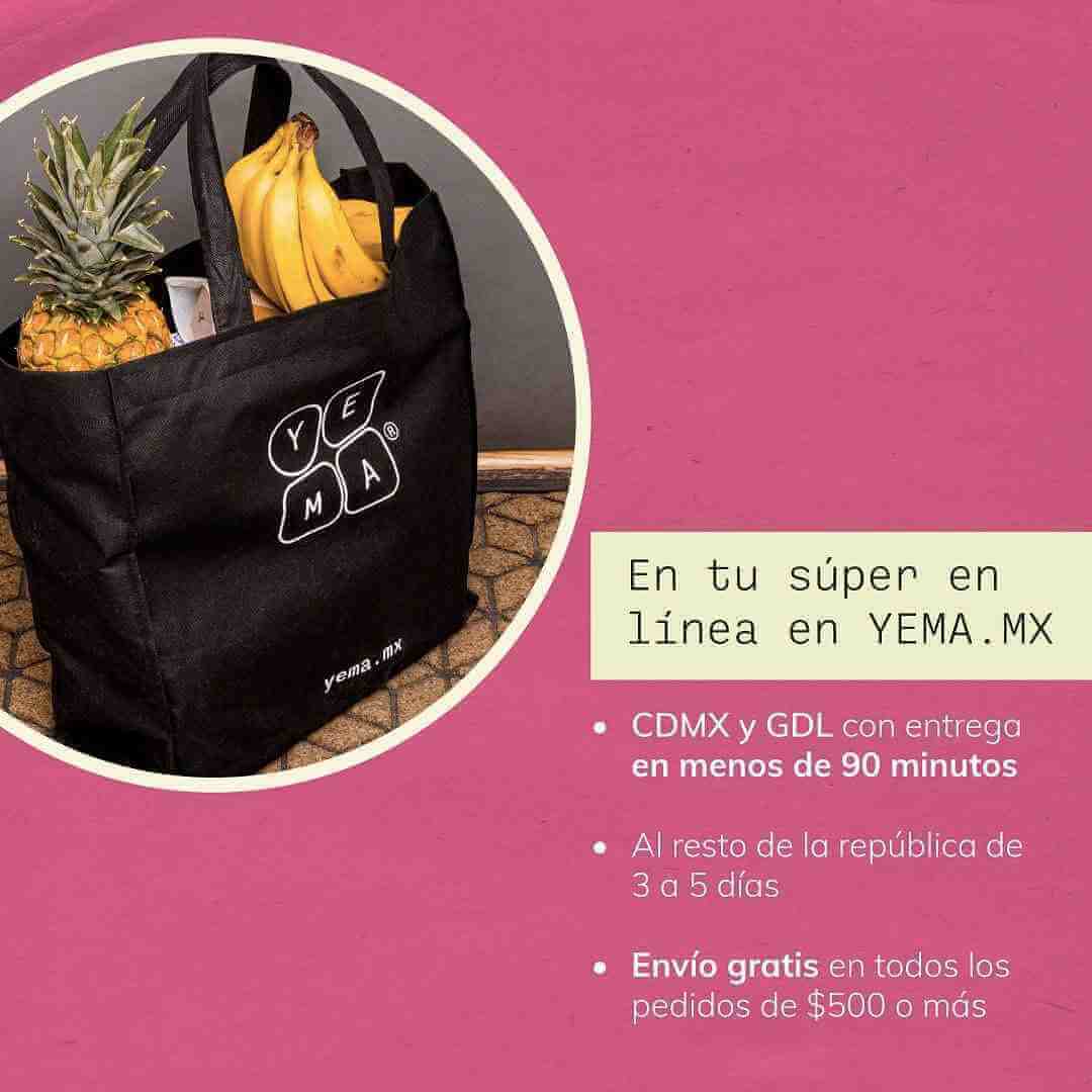 Oferta YEMA: Envío gratis en pedidos de $500 o más Oferta YEMA: Envío gratis en pedidos de $500 o más
