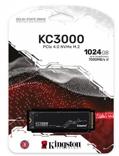 Ahorra $160 en SSD Kingston KC3000 NVMe, 1TB PCI Express 4.0 M.2 en Cyberpuerta