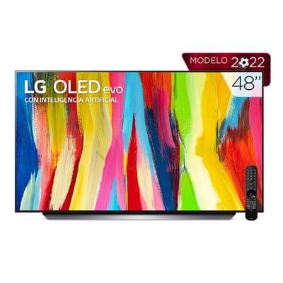 Pantalla LG OLED TV EVO 48 con descuento en Home Depot + bonificación Happy Weekend HSBC