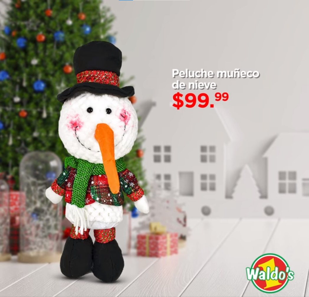 Descuentos de hasta 50% en decoración navideña y árboles de navidad en el Outlet de Navidad Waldo's