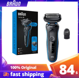 Descuento en afeitadora eléctrica portátil Braun con 25% Off + envío gratis en AliExpress