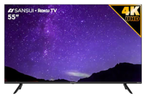 Oferta Smart TV Sansui 55" Roku TV 4K con $4,000 menos en Claro Shop