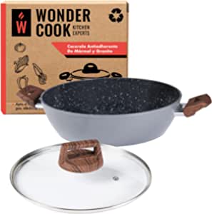 Descuento de 26% en Cacerola Arrocera Antiadherente Wonder Cook Descuento de 26% en Cacerola Arrocera Antiadherente Wonder Cook