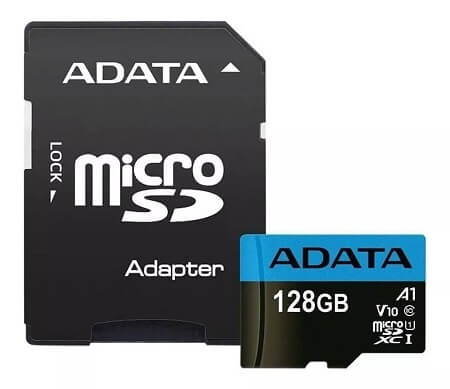 Micro SD Adata 128GB a $145 en Mercado Libre (incluye adaptador SD)