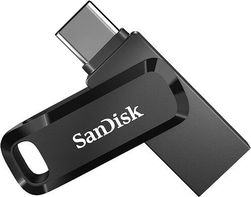 SanDisk Unidad Flash USB Tipo C de 256 GB, Color Negro en descuento Amazon