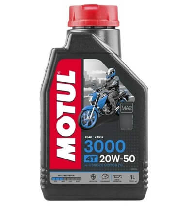Aceite Motul Mineral 3000 20w50 para moto 4t a $199 en Mercado Libre