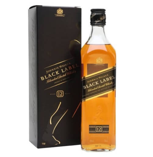 Descuento en Whisky Johnnie Walker Etiqueta Negra 1 Litro con 44% menos en Amazon