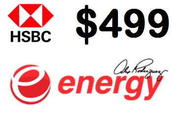 Inscripción al plan mensual Uniclub a solo $499 en Energy Fitness al pagar con HSBC