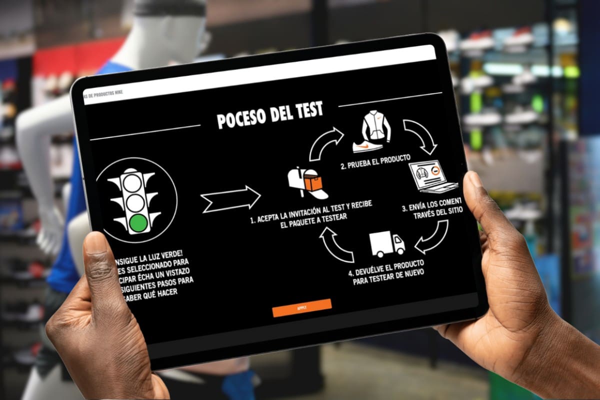 Cómo funciona el programa Nike Tester