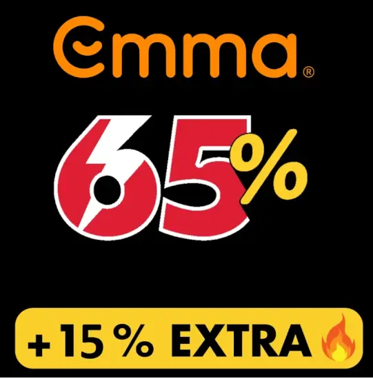 Pre Hot Sale 2024 Emma: 65% OFF + cupón del 15% en toda la tienda