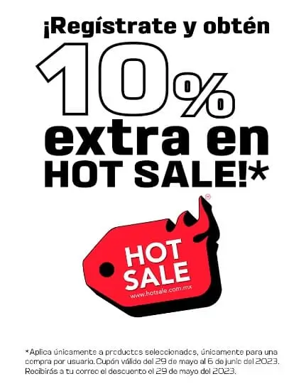Regístrate y obtén un cupón del 10% Off EXTRA en el Hot Sale 2023 en Salomon