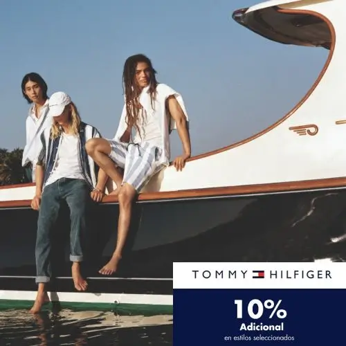 Cupón Tommy Hilfiger de 10% EXTRA en estilos seleccionados