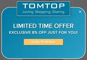 Cupón TomTop: 8% OFF exclusivo para tu primera compra
