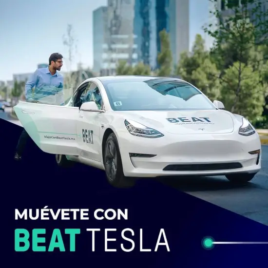 Promoción Beat: Hasta 40% menos en viajes Tesla