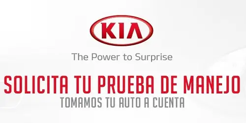 Promoción Kia: solicita tu prueba de manejo GRATIS y sin compromiso de compra
