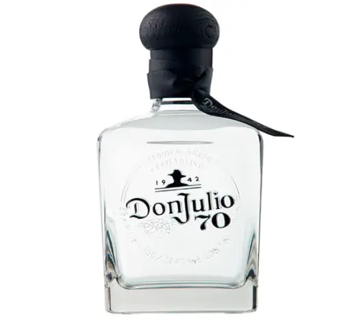 Tequila Don Julio 70 Añejo Cristalino 700 ml con 33% Off por $760 en Amazon