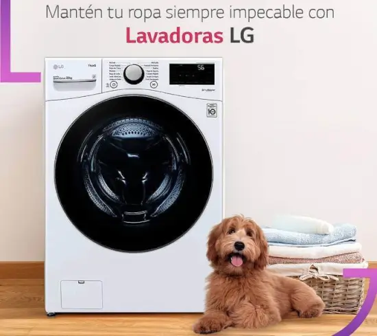 Lavadoras y Secadoras con hasta 50% OFF en las promociones LG