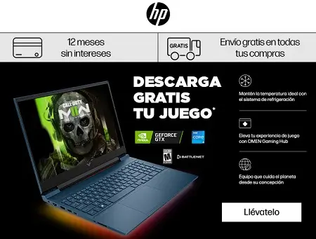 Recopilación de laptops Gamer HP con hasta $6,500 de descuento + juego GRATIS en Hot Sale 2023