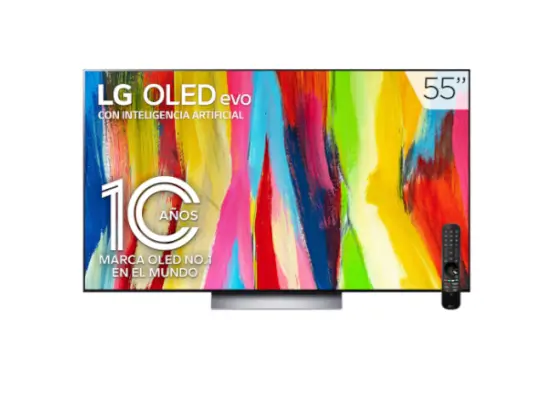 Pantalla LG OLED TV Evo 55" 4K SMART TV + Audífonos Bluetooth Daewoo de REGALO con 70% en El Palacio de Hierro